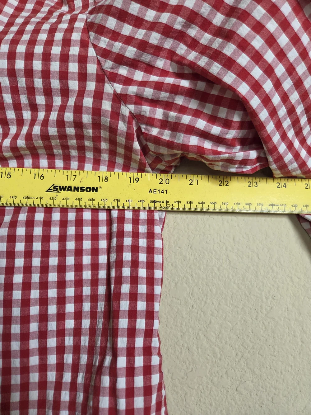 Mossimo Supply Co. Red & White Gingham Button-Down Shirt for Kids